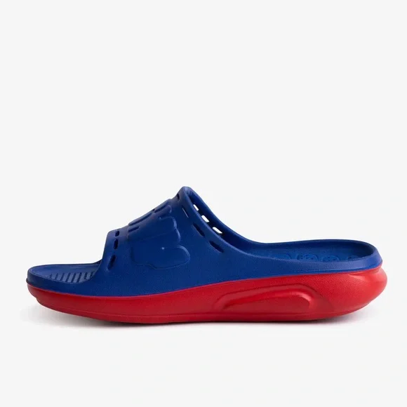 Freshy Cali Blue and Red Slide Sandals 🆕 - Picture 4 of 9